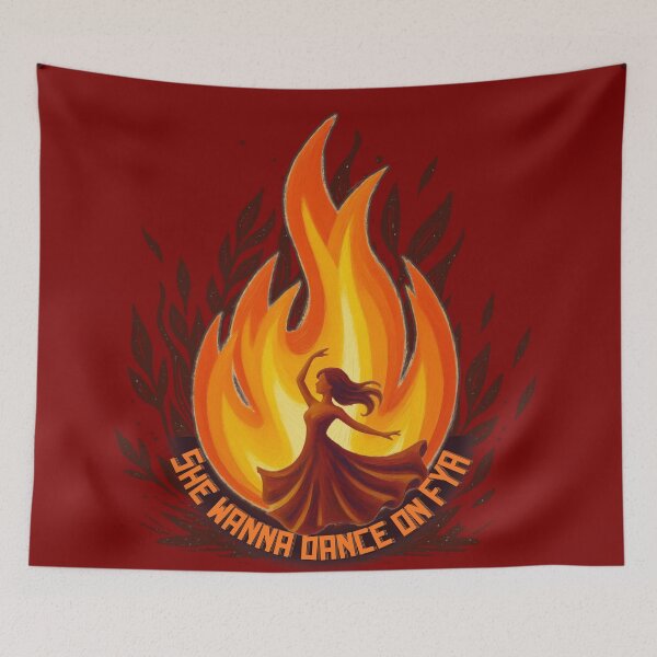 Item preview, Dance on Fya Fire Aesthetic Design designed and sold by ARMYPLUGCO.