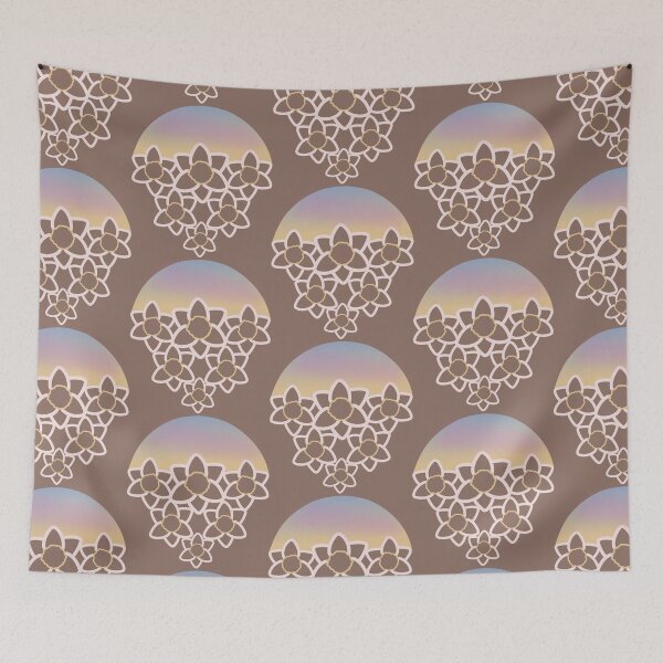 Item preview, Minimal Daffodil Floral Cone with Sunset | Soft Spring Aesthetic designed and sold by BelievingCreate.