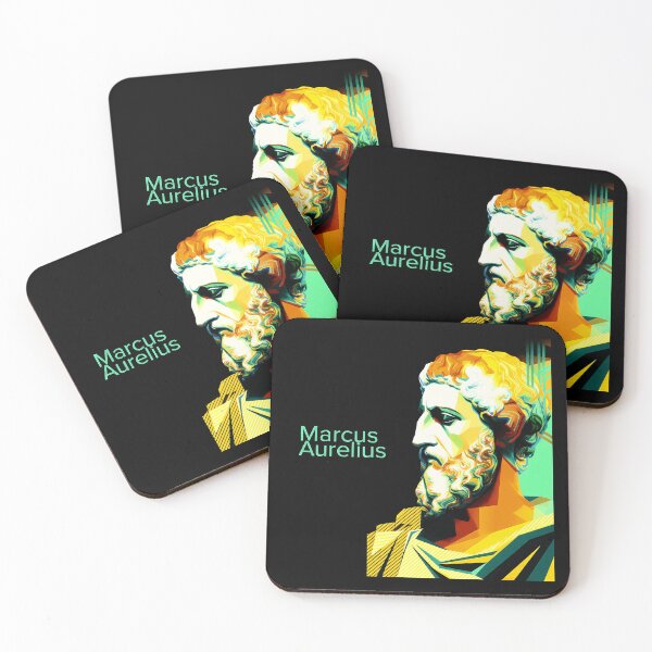 Item preview, Marcus Aurelius Pop Art Print | Stoic Philosophy Gift designed and sold by OzzFrequency.