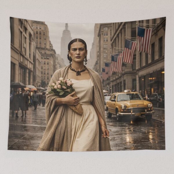 Item preview, Frida Kahlo wedding designed and sold by Muycote.