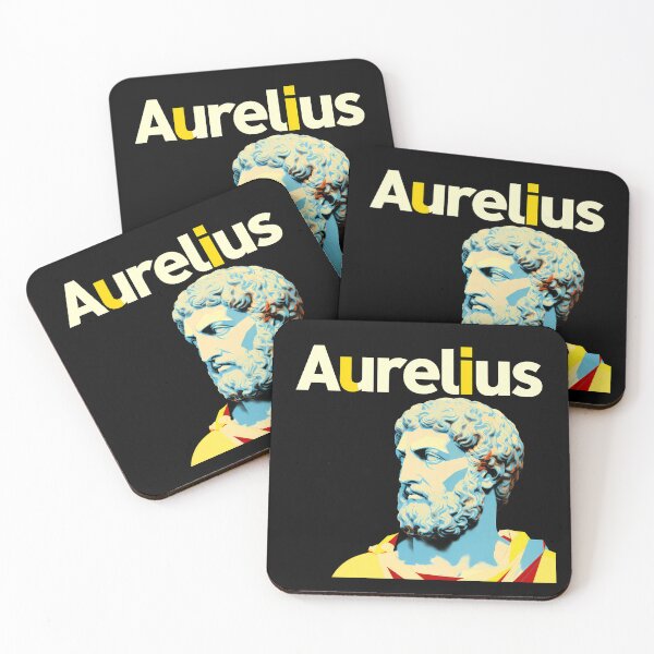 Item preview, Marcus Aurelius Pop Art Print | Stoic Philosophy Gift designed and sold by OzzFrequency.