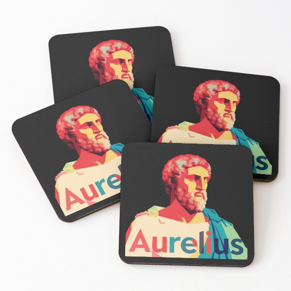 Item preview, Marcus Aurelius Pop Art Print | Stoic Philosophy Gift designed and sold by OzzFrequency.