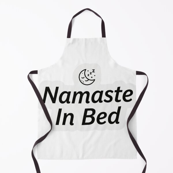 Item preview, Namaste In Bed Funny Yoga Sticker Humor Wellness Gift Lazy Yogi designed and sold by Bmd4Fitness.