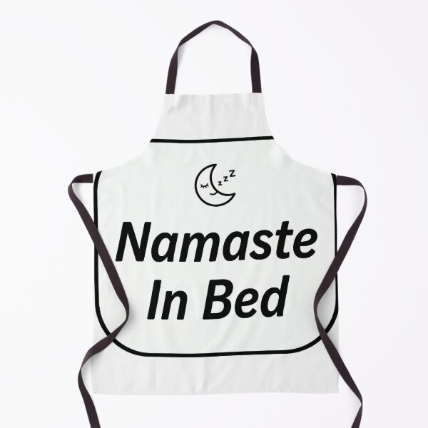 Item preview, Namaste In Bed Funny Yoga Sticker Humor Wellness Gift Lazy Yogi designed and sold by Bmd4Fitness.