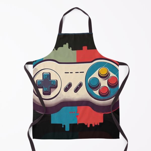 Item preview, Colorful artwork of a nostalgic Super Nintendo video game controller. designed and sold by koringaFTS.