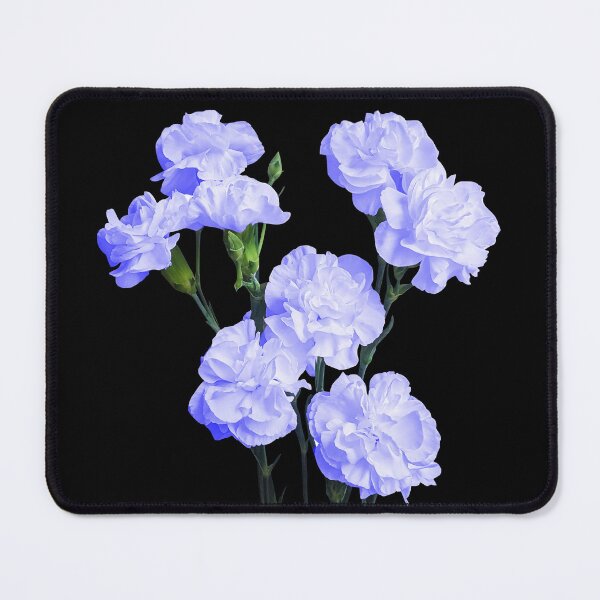 Item preview, Cute Violet Carnation Bunch of Flowers Bouquet Shapes Mania designed and sold by Shapes-Mania.