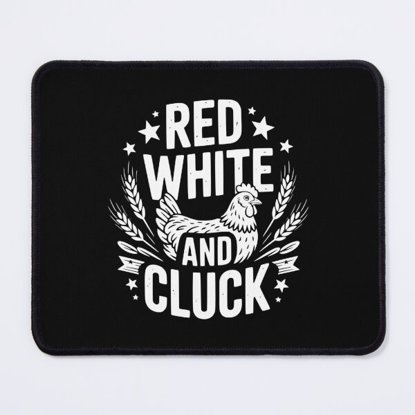 Item preview, Red White and Cluck designed and sold by theartfulaspie.