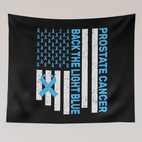 Item preview, Prostate Cancer American Flag Ribbon designed and sold by KroghDs.
