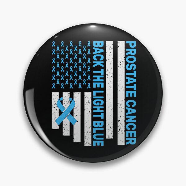 Item preview, Prostate Cancer American Flag Ribbon designed and sold by KroghDs.