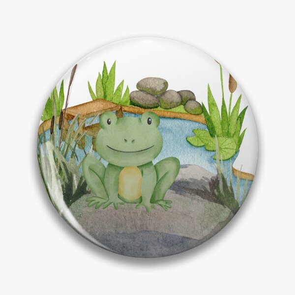 Item preview, Frog and His Pond designed and sold by mrsjbz2.