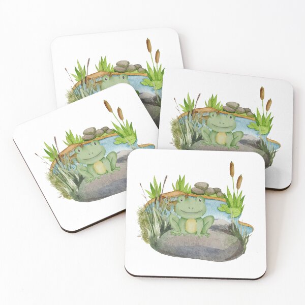 Item preview, Frog and His Pond designed and sold by mrsjbz2.