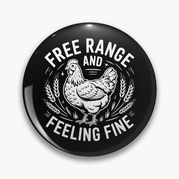 Item preview, Free Range and Feeling Fine designed and sold by theartfulaspie.