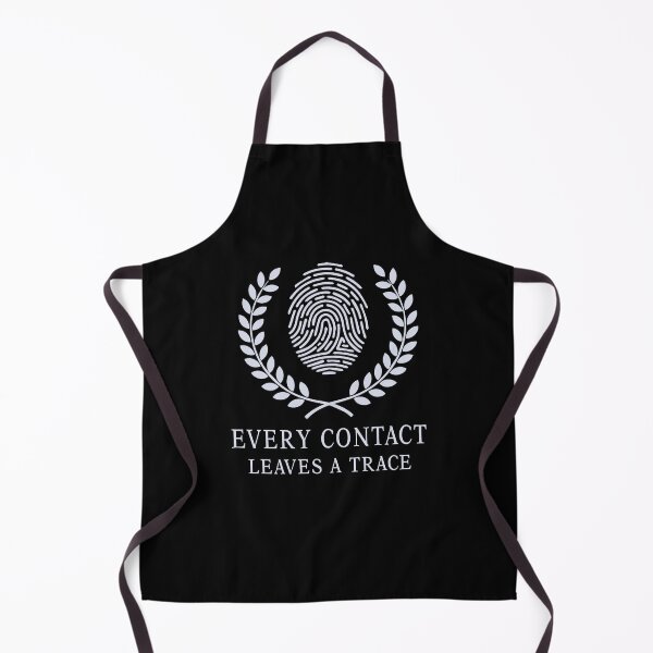 Item preview, Locard's Exchange Principle - Forensic Science Fingerprint Emblem designed and sold by CrewGifted.