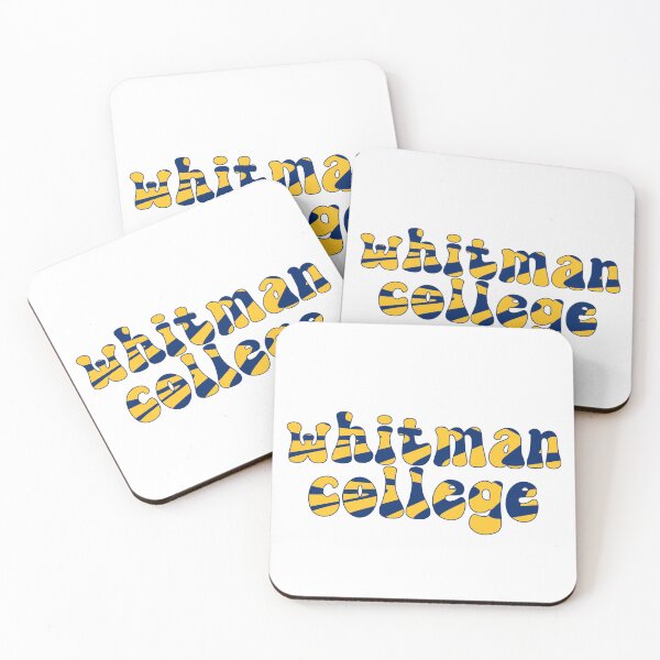 Item preview, Whitman College groovy retro school pride font designed and sold by coffeepolicy.