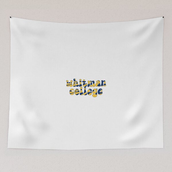 Item preview, Whitman College groovy retro school pride font designed and sold by coffeepolicy.