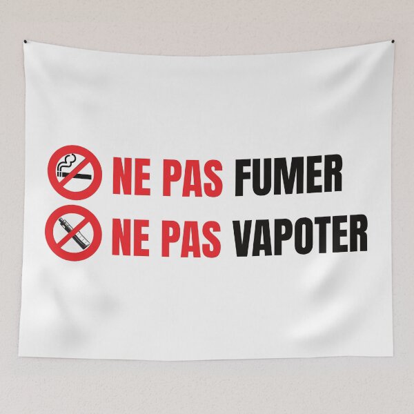 Item preview, Ne pas fumer, ne pas vapoter designed and sold by BuxomBabe21.