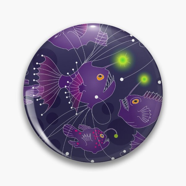 Item preview, Angler fish purple designed and sold by kobyakov.