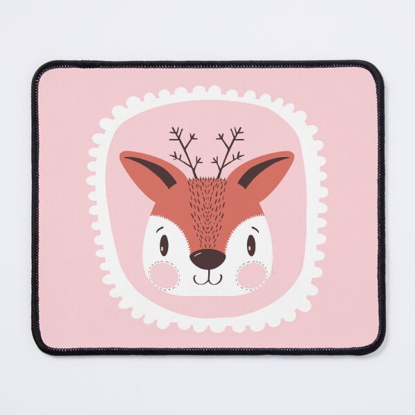 Item preview, Cute Deer Illustration – Scandinavian Folk Style designed and sold by Pupy-Preppy-Pop.