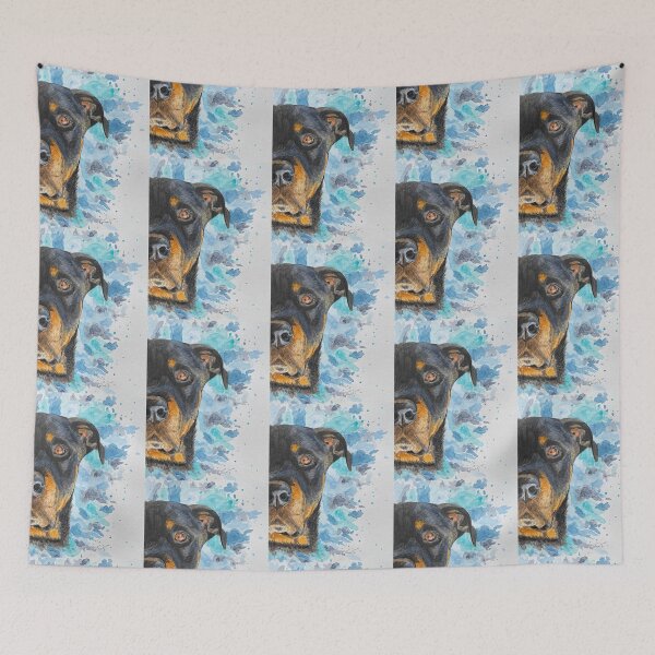 Item preview, Rottweiler is Watching designed and sold by AutuminaArt.