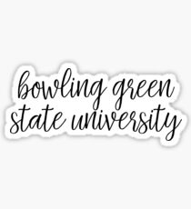 Bowling Green State University Sticker