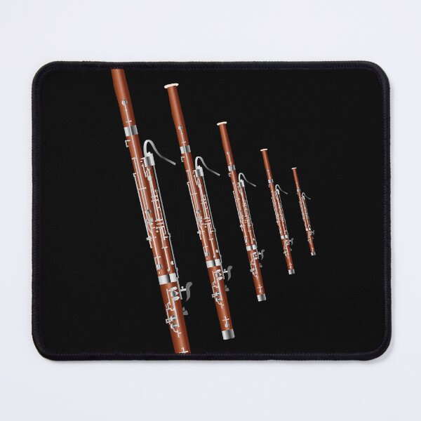 Item preview, Bassoon on black large scale designed and sold by kobyakov.