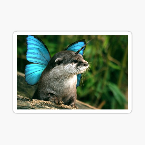 Ottercorn Sticker
