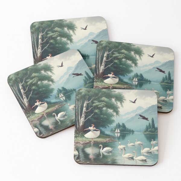 Item preview, Water ballet swan lake's allure designed and sold by OCNau.