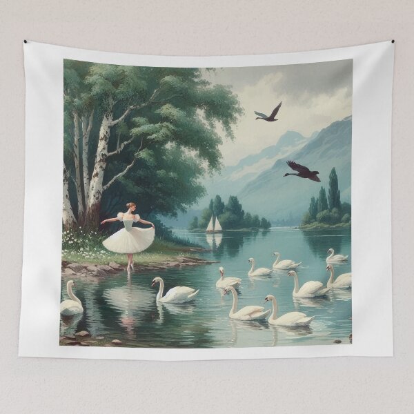Item preview, Water ballet swan lake's allure designed and sold by OCNau.
