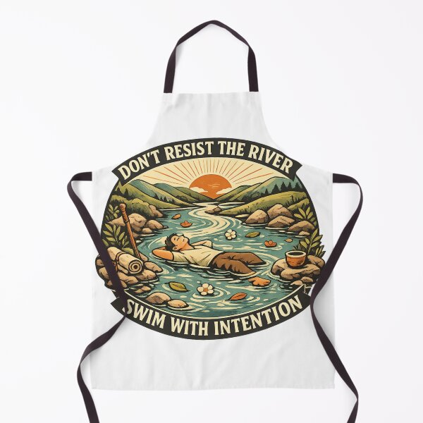 Item preview, Flow with Intention River Mindfulness designed and sold by Dresut.