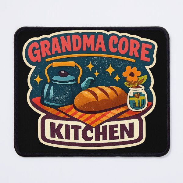 Item preview, Grandma Core Kitchen Cozy Kettle Badge Vintage designed and sold by VaultInk.
