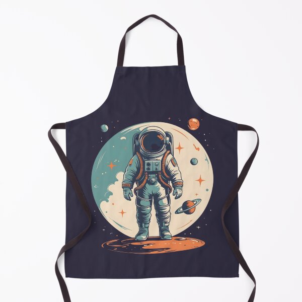 Item preview, Cosmic Explorer 04 | Retro Astronaut on Space Platform designed and sold by NK-Studios .