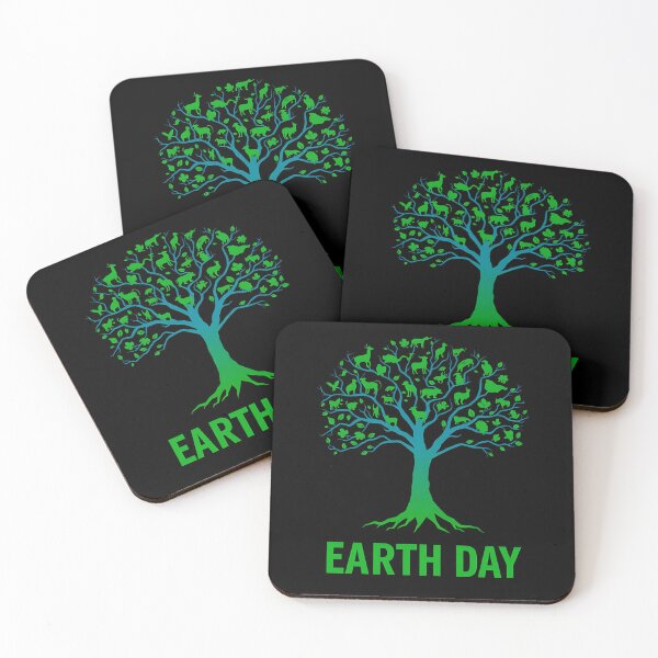Item preview, Earth Day Tree of Life Animals Nature Eco Friendly Green Design designed and sold by TrendPrinter.