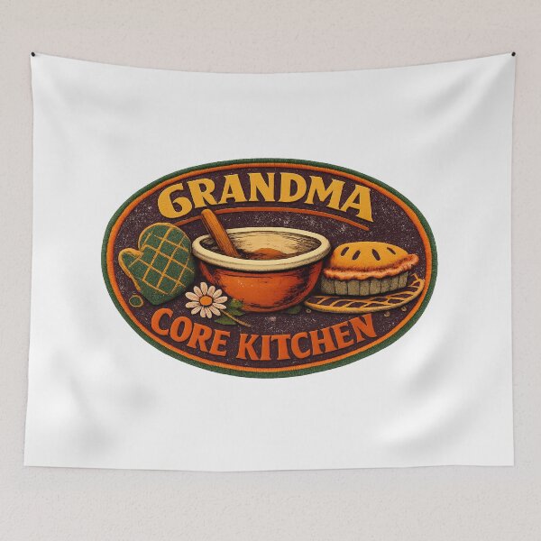 Item preview, Grandma Core Kitchen Vintage Baking Stamp designed and sold by VaultInk.