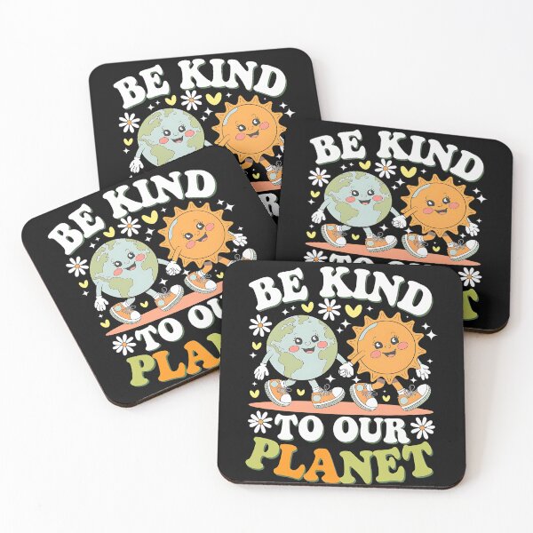 Item preview, Be Kind to Our Planet Cute Earth and Sun Eco Friendly Earth Day Design designed and sold by TrendPrinter.