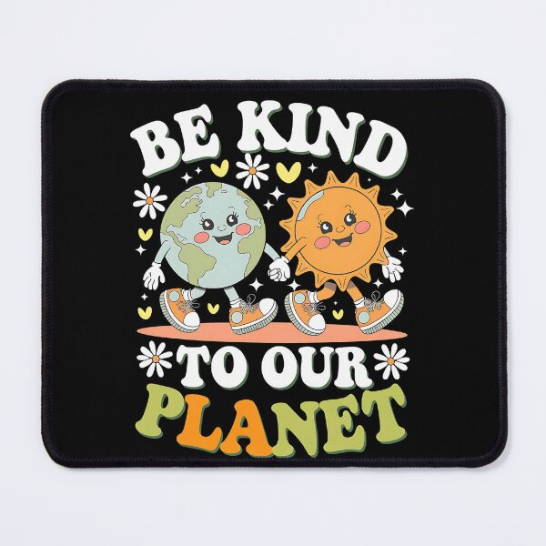 Item preview, Be Kind to Our Planet Cute Earth and Sun Eco Friendly Earth Day Design designed and sold by TrendPrinter.