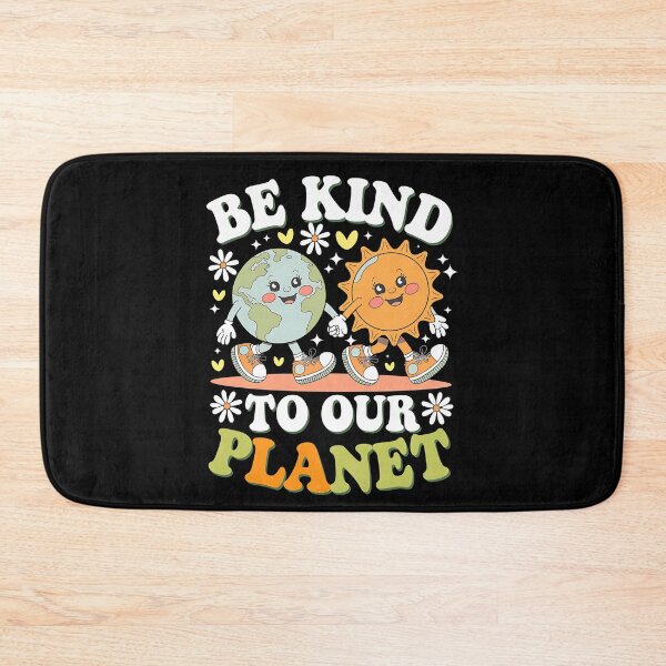 Item preview, Be Kind to Our Planet Cute Earth and Sun Eco Friendly Earth Day Design designed and sold by TrendPrinter.