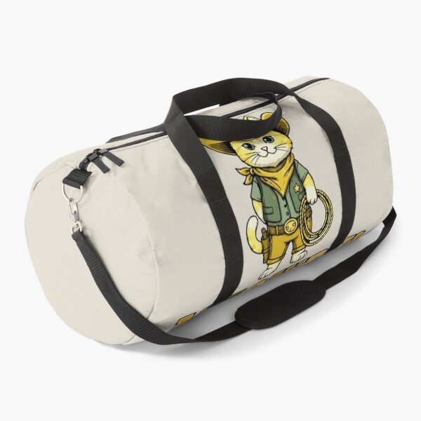 Item preview, funny meowdy cat cowboy western rodeo humor designed and sold by ArtDesignTp.