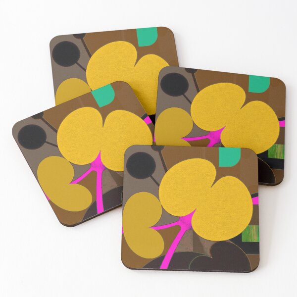Item preview, Modern Botanical Abstract / Mid-Century Floral designed and sold by joycrysstudio.