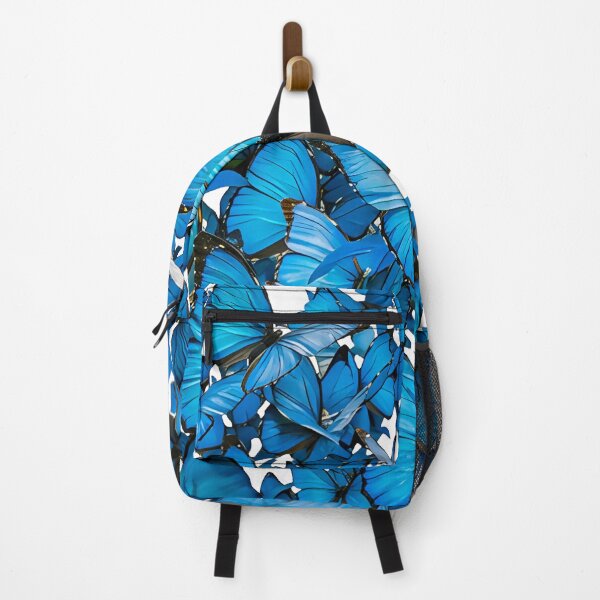 Item preview, Papillons Bleus | Blue Butterfly Swarm designed and sold by FrancophileFun.