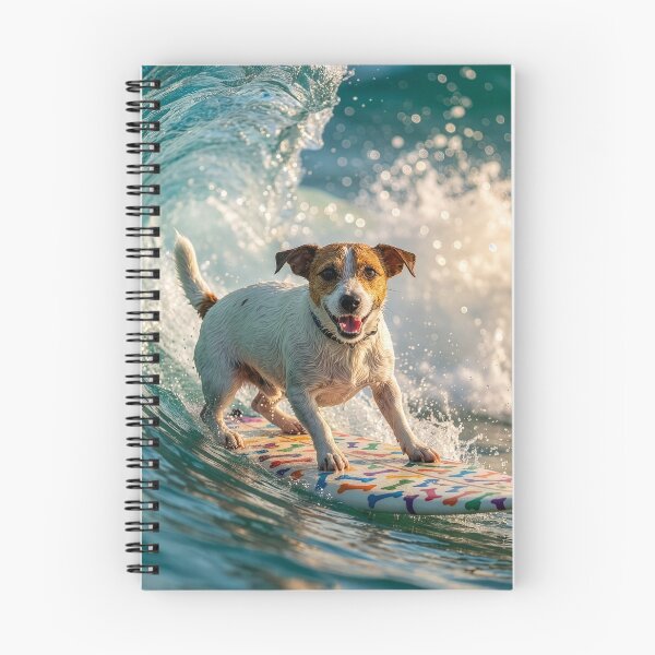 Item preview, Surfin' Jack Russell Terrier Feels the Stoke designed and sold by Tridentulus.