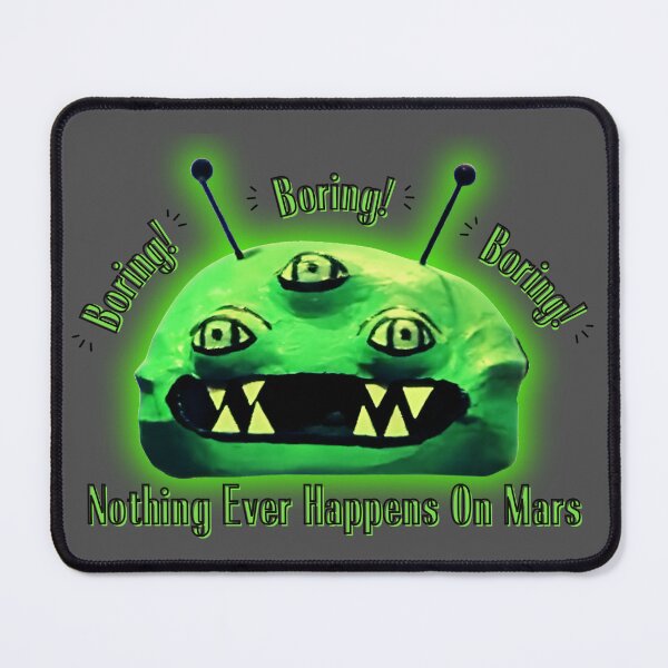 Item preview, Nothing Ever Happens On Mars designed and sold by vaughanzo.