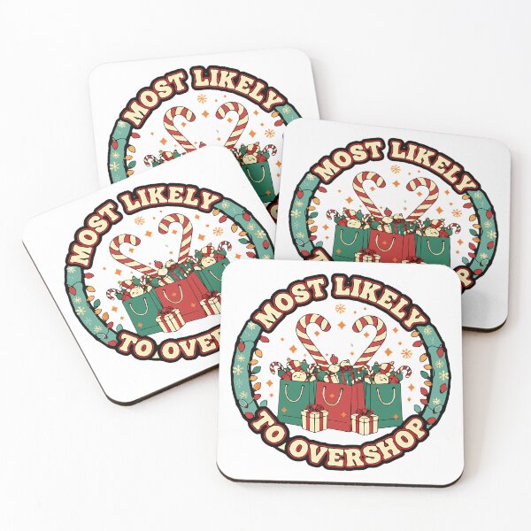 Item preview, most likely to overshop funny christmas meme designed and sold by ArtDesignTp.