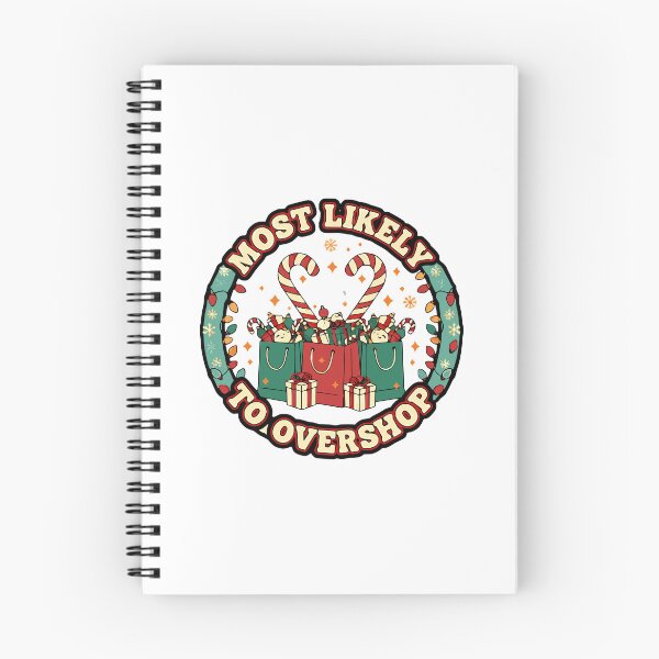 Item preview, most likely to overshop funny christmas meme designed and sold by ArtDesignTp.