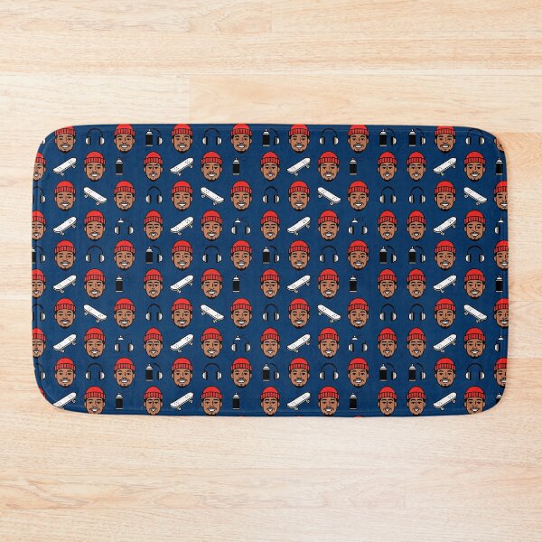 Item preview, Urban Skater Boy Pattern - Red Beanie Style designed and sold by edstorebeaches.