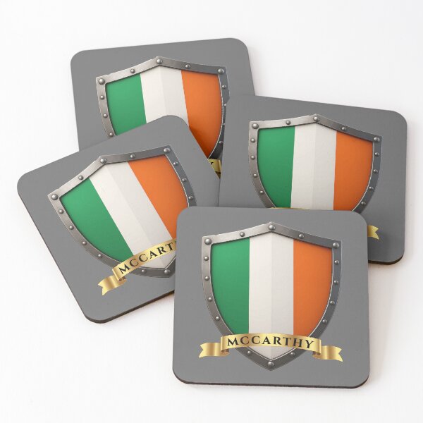 Item preview, McCarthy Ireland Surname Shield designed and sold by Highlandkings.
