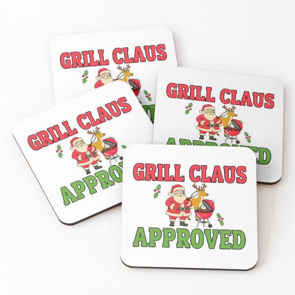 Item preview, grill claus funny christmas bbq party meme designed and sold by ArtDesignTp.