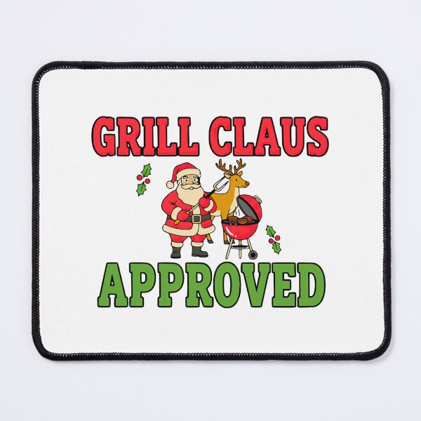 Item preview, grill claus funny christmas bbq party meme designed and sold by ArtDesignTp.