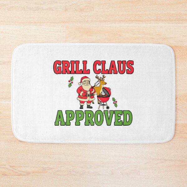 Item preview, grill claus funny christmas bbq party meme designed and sold by ArtDesignTp.