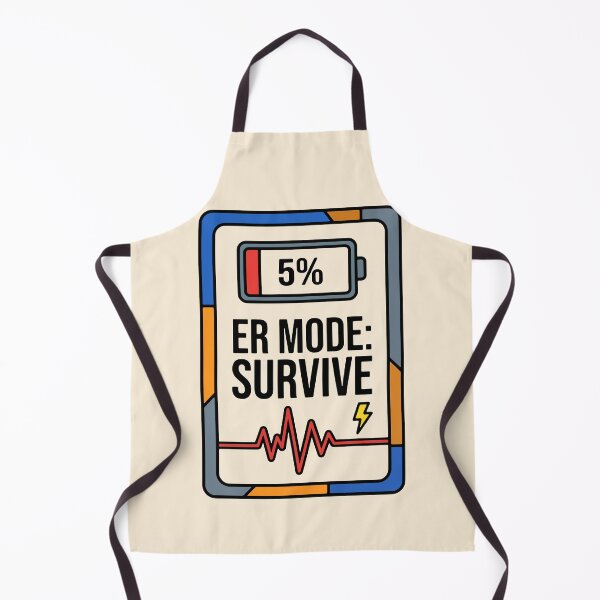 Item preview, ER Mode Survive Funny Trauma Nurse Gift for Emergency Staff Gift Design designed and sold by Dantin.