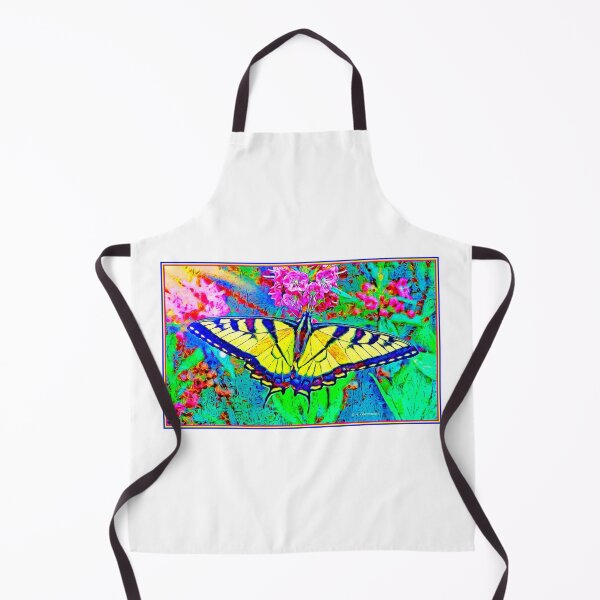 Item preview, Tiger Swallowtail Butterfly on Mountain Laurel Flowers, Digital Art designed and sold by AMacGPhilly.
